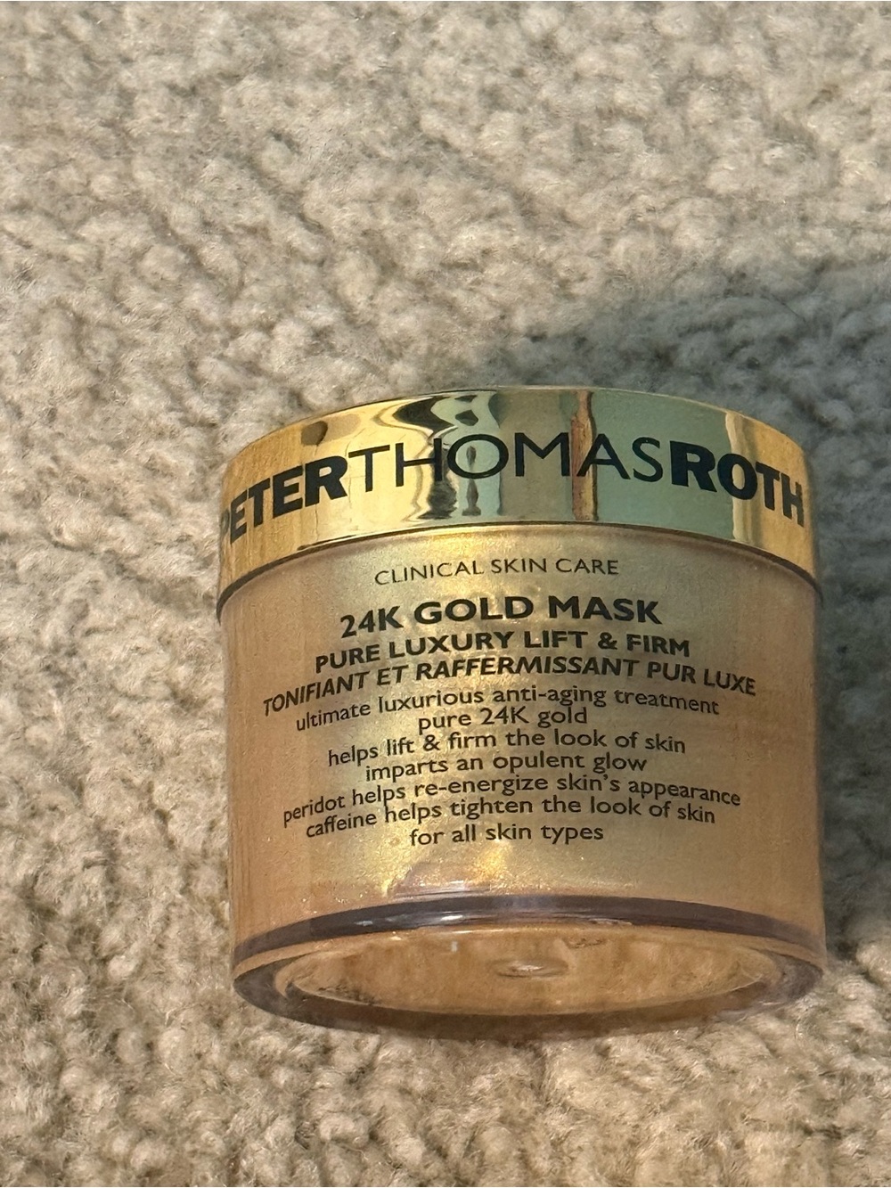 Peter Thomas Roth 24K Radiance Face Mask - Gold